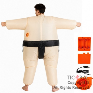 DISFRAZ INFLABLE SUMO ADULTO 1,60 MT X 1,90